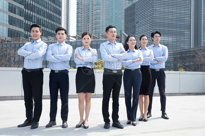 企業(yè)團隊藍領形象